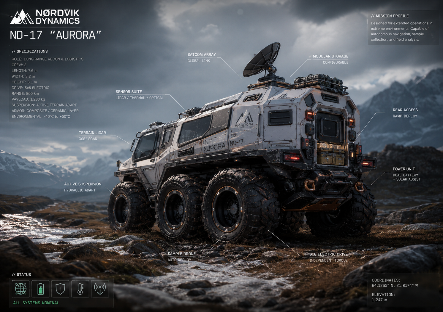 ND-17 Aurora Mission Rig meme