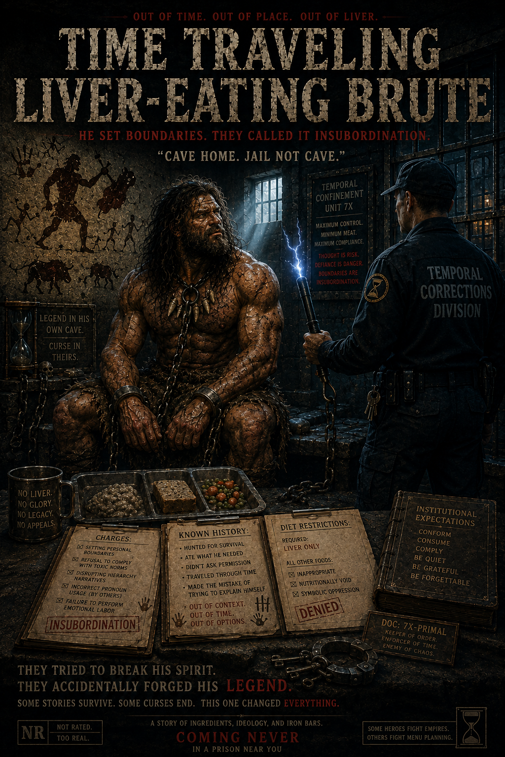 Final clean brute poster with no hallucinations and crisp poster text